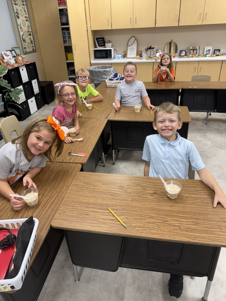 Students doing experiment