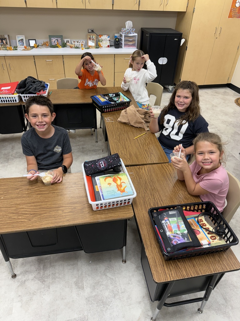 Students doing experiment