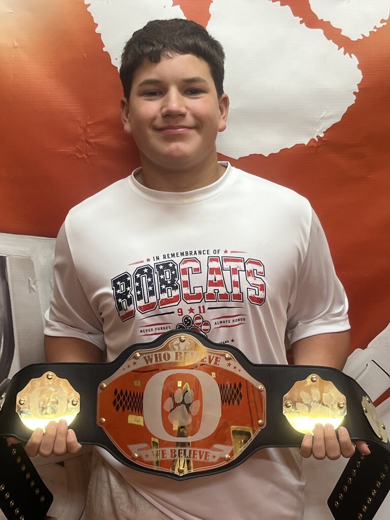 8th grade offensive lineman - Maddox Guidry