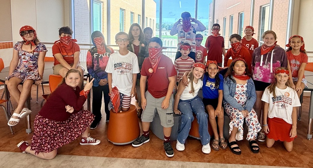 Red Bandana 5th Grade