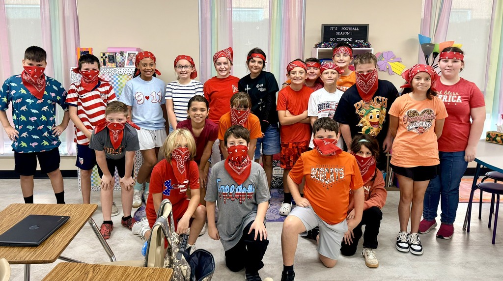 Red Bandana 5th Grade