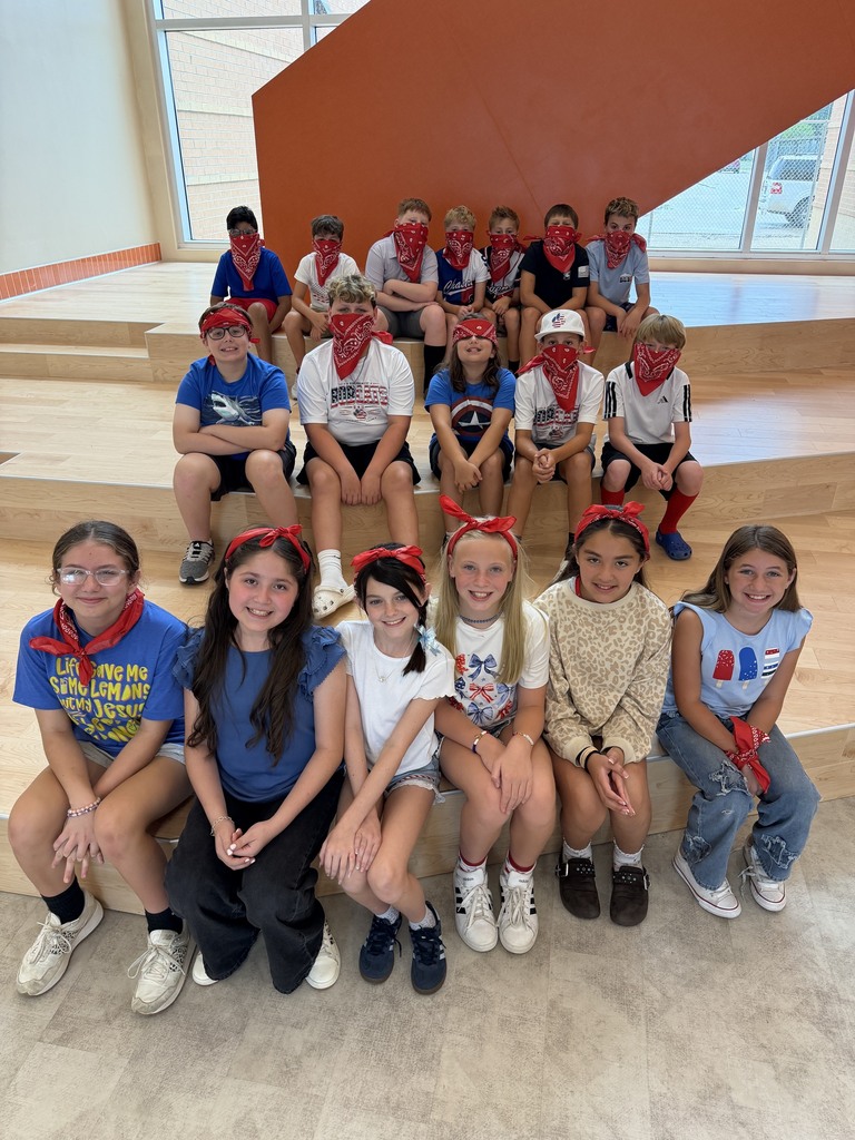 Red Bandana 5th Grade