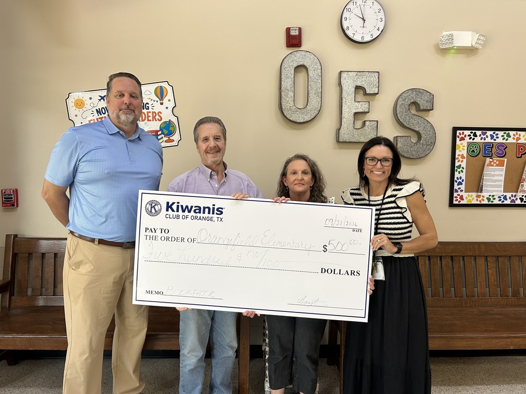 Kiwanis Club of Orange with check