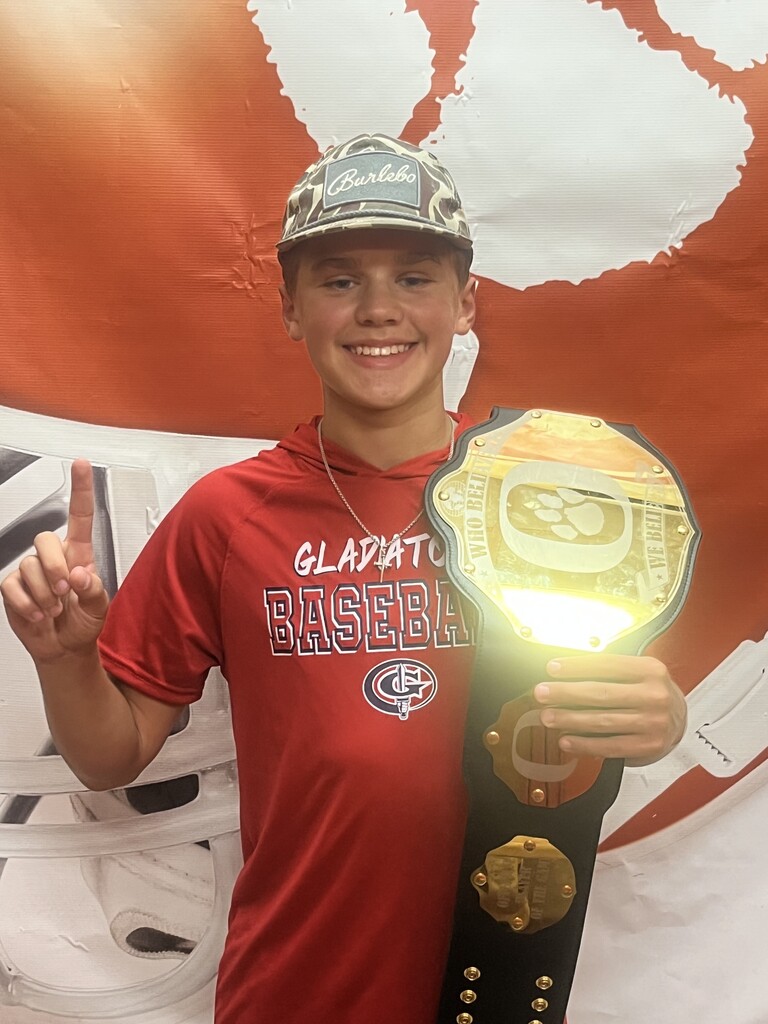 7th grade offensive player - Jace Forse