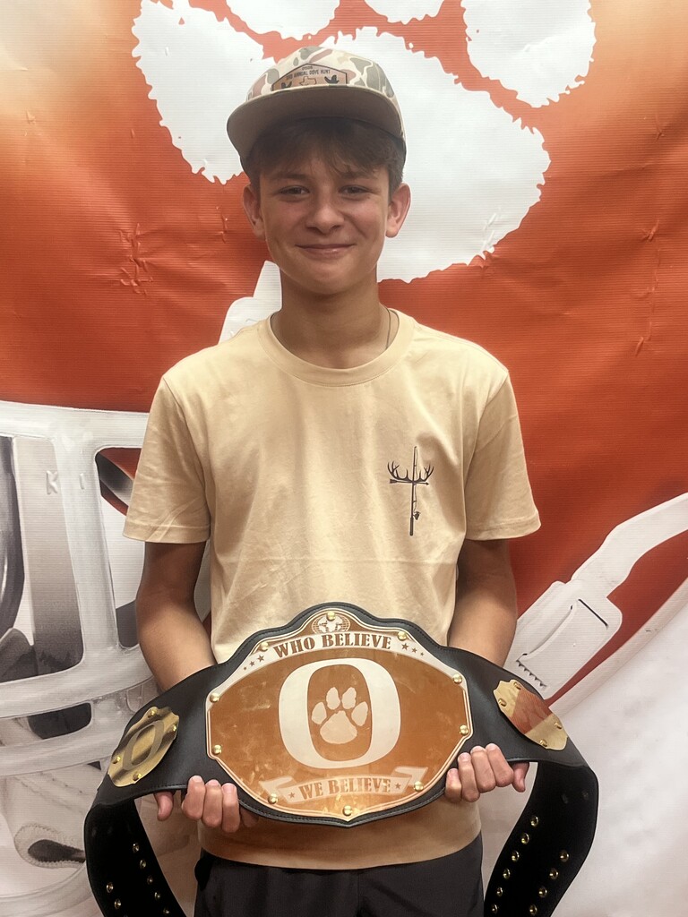8th grade offensive player - Stetson Bishop
