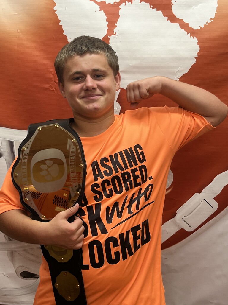 8th grade offensive player - Beaux Briggs