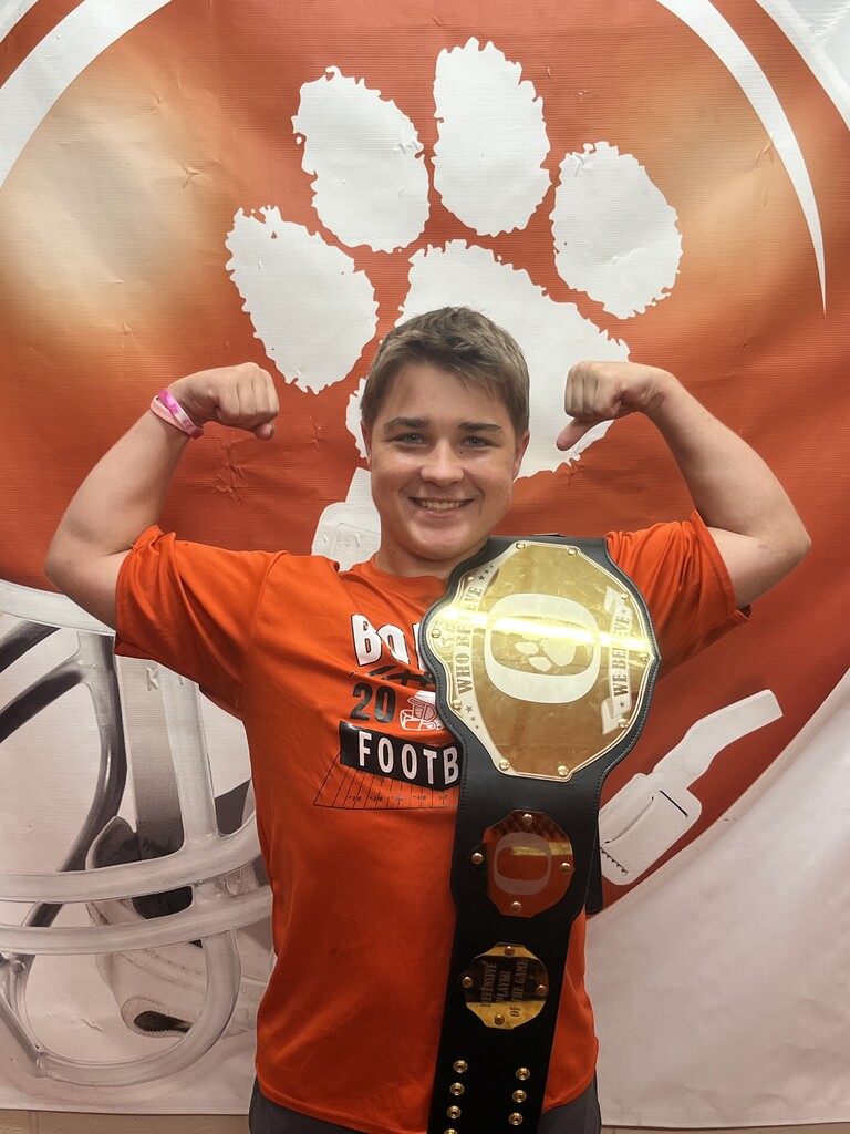 8th grade defensive player - Dylan Shilling
