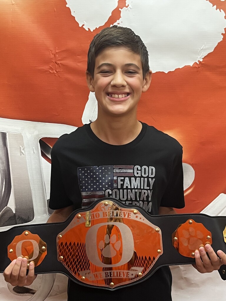 7th grade lineman - Logan Hebert