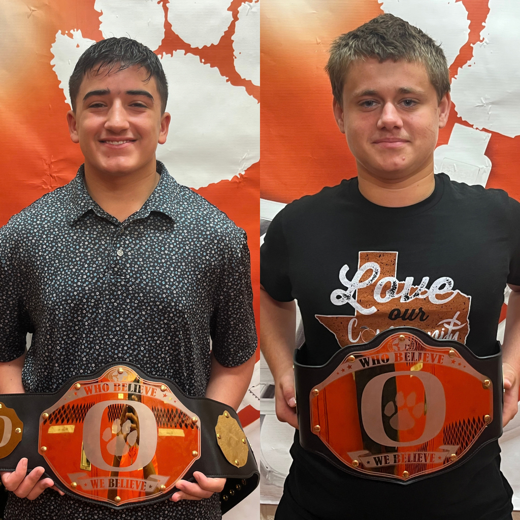 8th grade co-lineman - Everett Melancon & Beaux Briggs