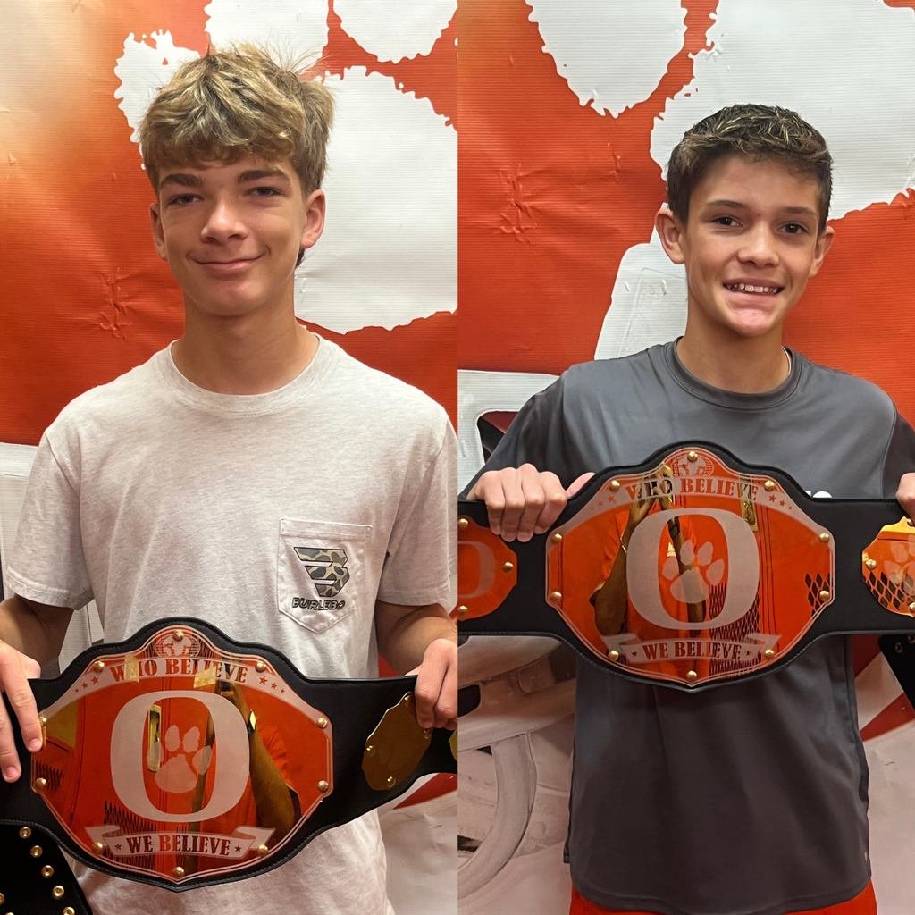 7th grade co-special teams players - Caleb Walters & Mayce Daville