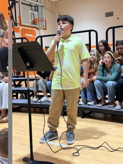 OJH Choir students at the Fall Choral showcase.