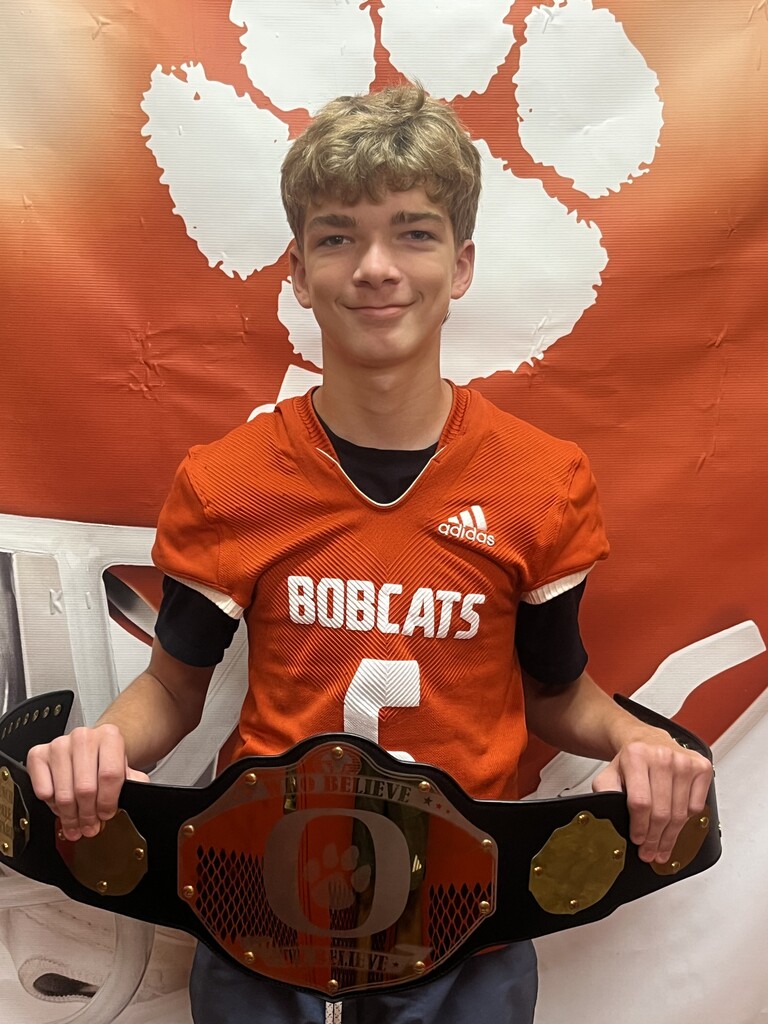 7th grade special teams player - Caleb Walters