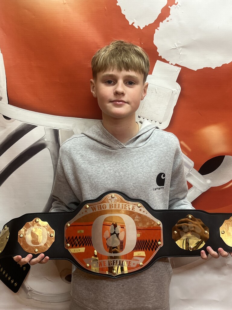 8th grade special teams player - Karson Hardey