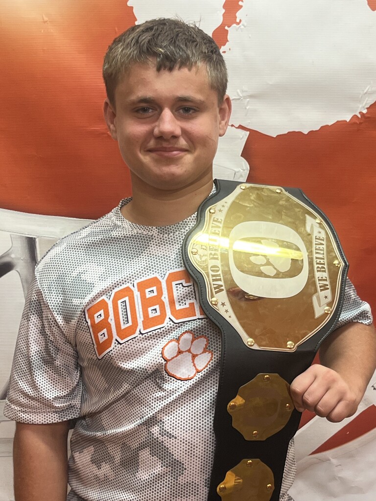 8th grade defensive player - Beaux Briggs