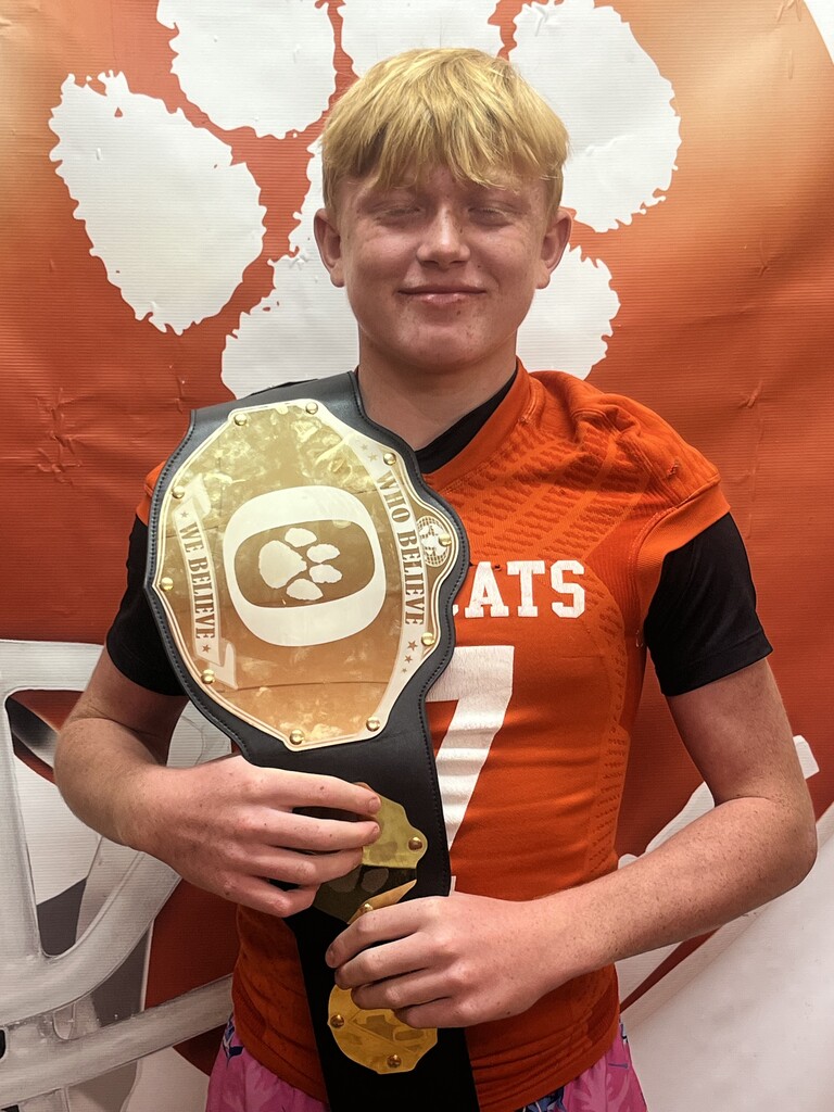8th grade offensive player - Reagan Dearing