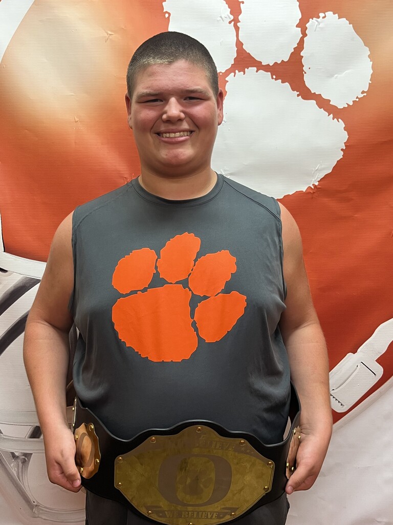 7th grade defensive player - Dawson King
