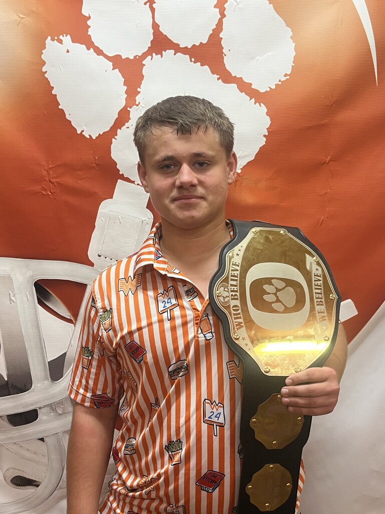 8th grade defensive player - Beaux Briggs