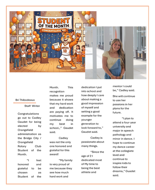 Student of the Month