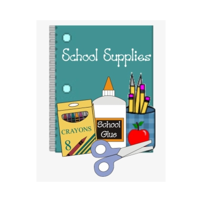 School Supplies Clipart