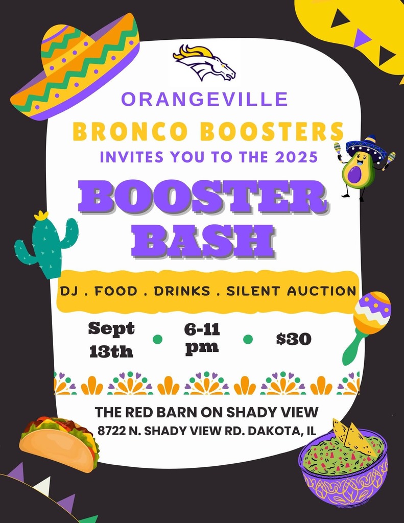Booster Bash Flyer