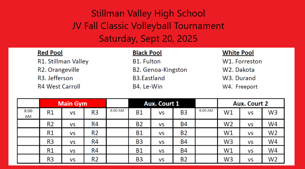 VB Stillman Vly JV Fall Classic 9-20-25