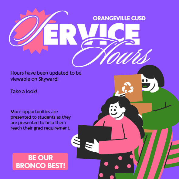 Community Service Hours update
