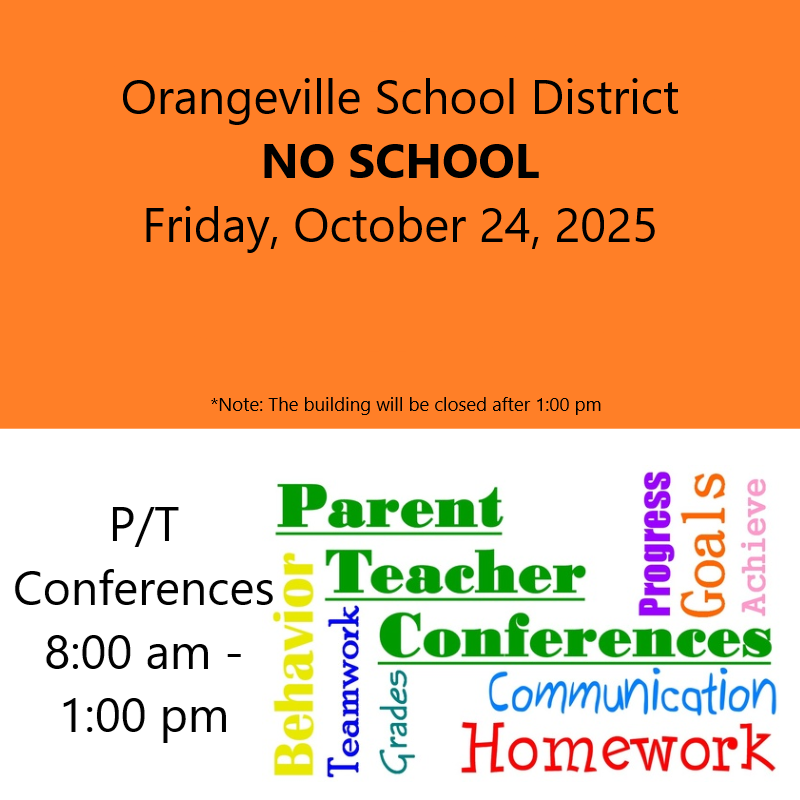 10-24-25 No School & Conferences
