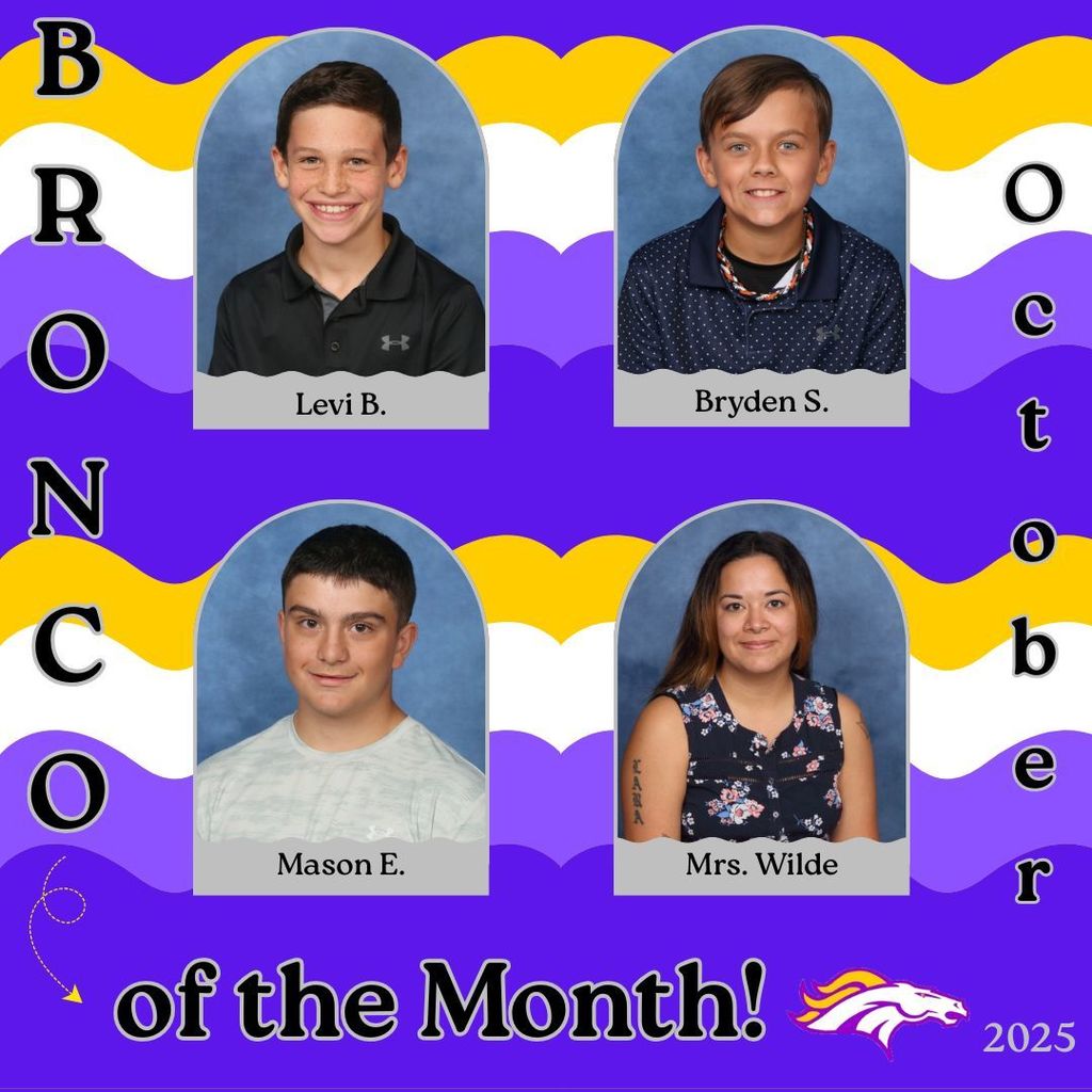 Bronco of the Month 10-25