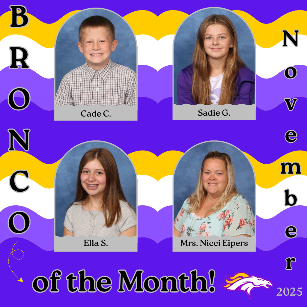 Bronco of the Month 11-25
