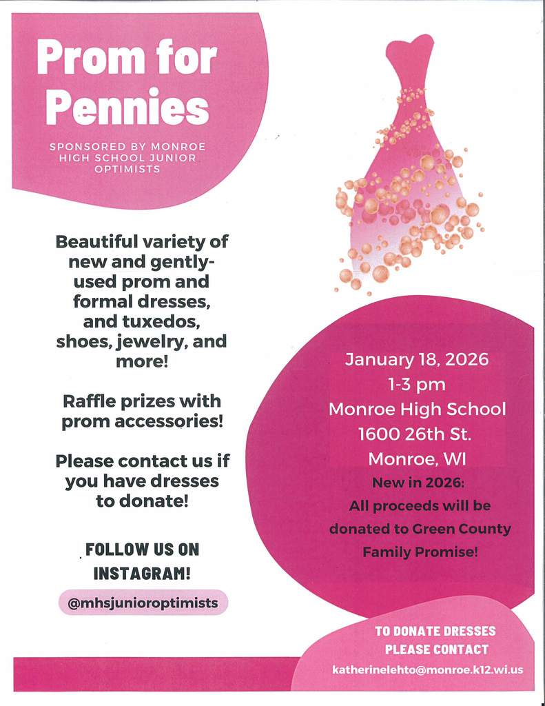 Prom for Pennies flyer