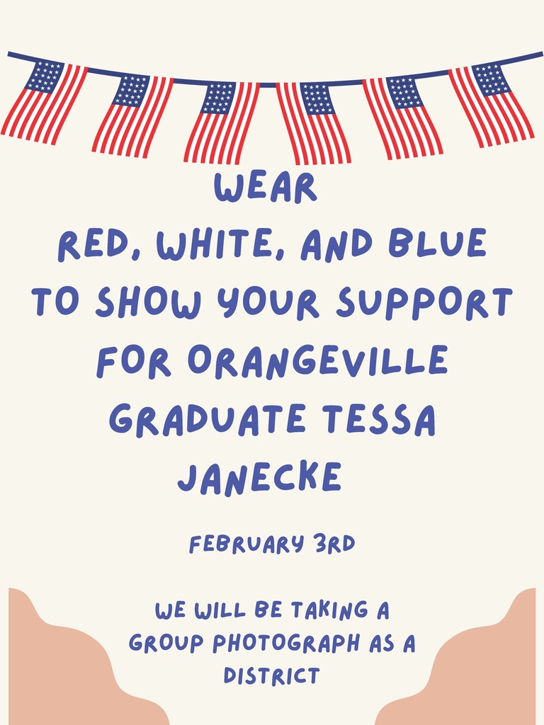 RWB Dress Up Day 2-3-26