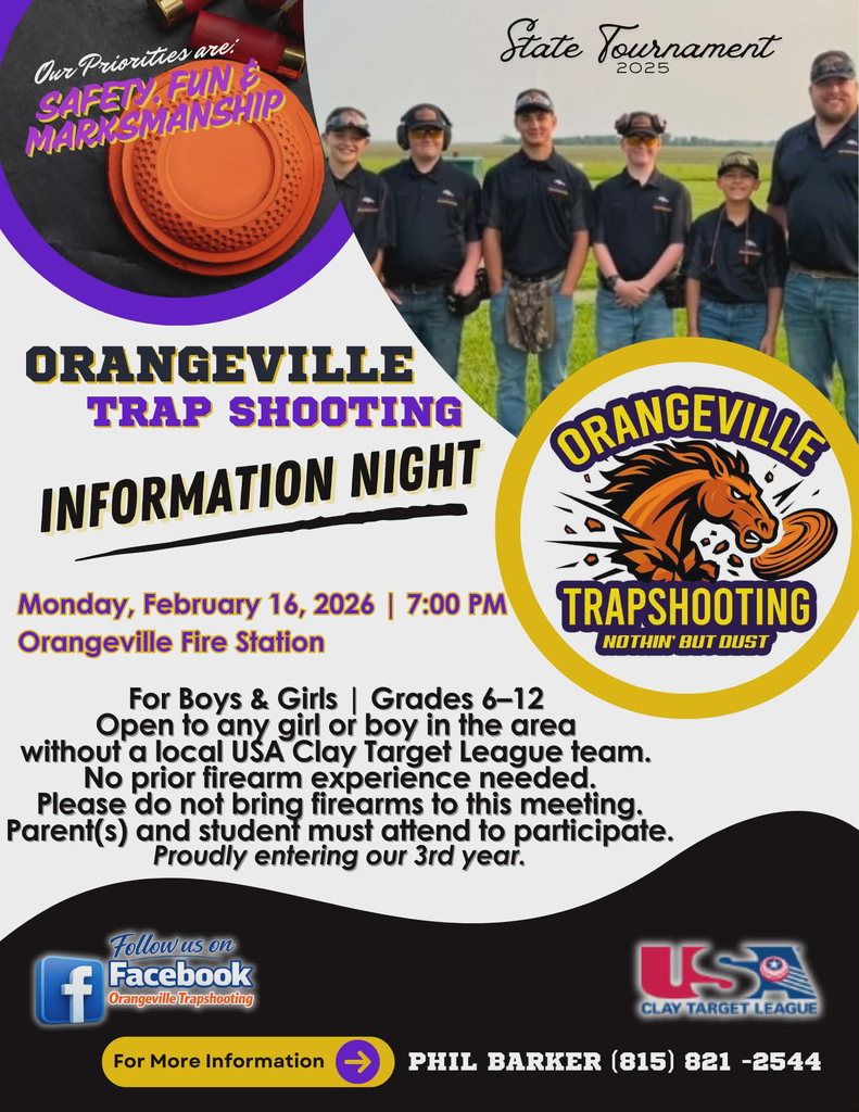 Orangeville Trapshooting flyer