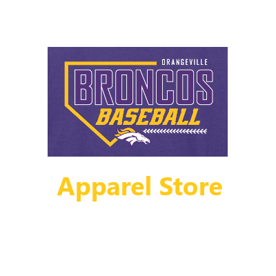 Orangeville Baseball Apparel