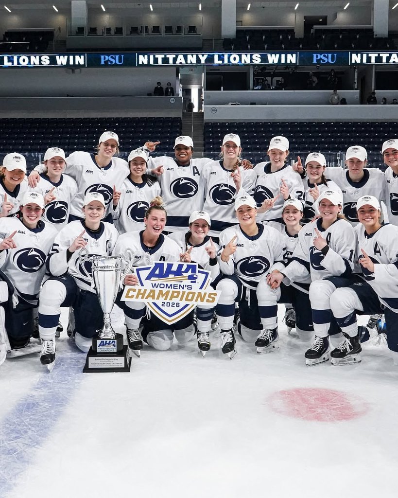 Penn State Women's Hockey Conference Champions