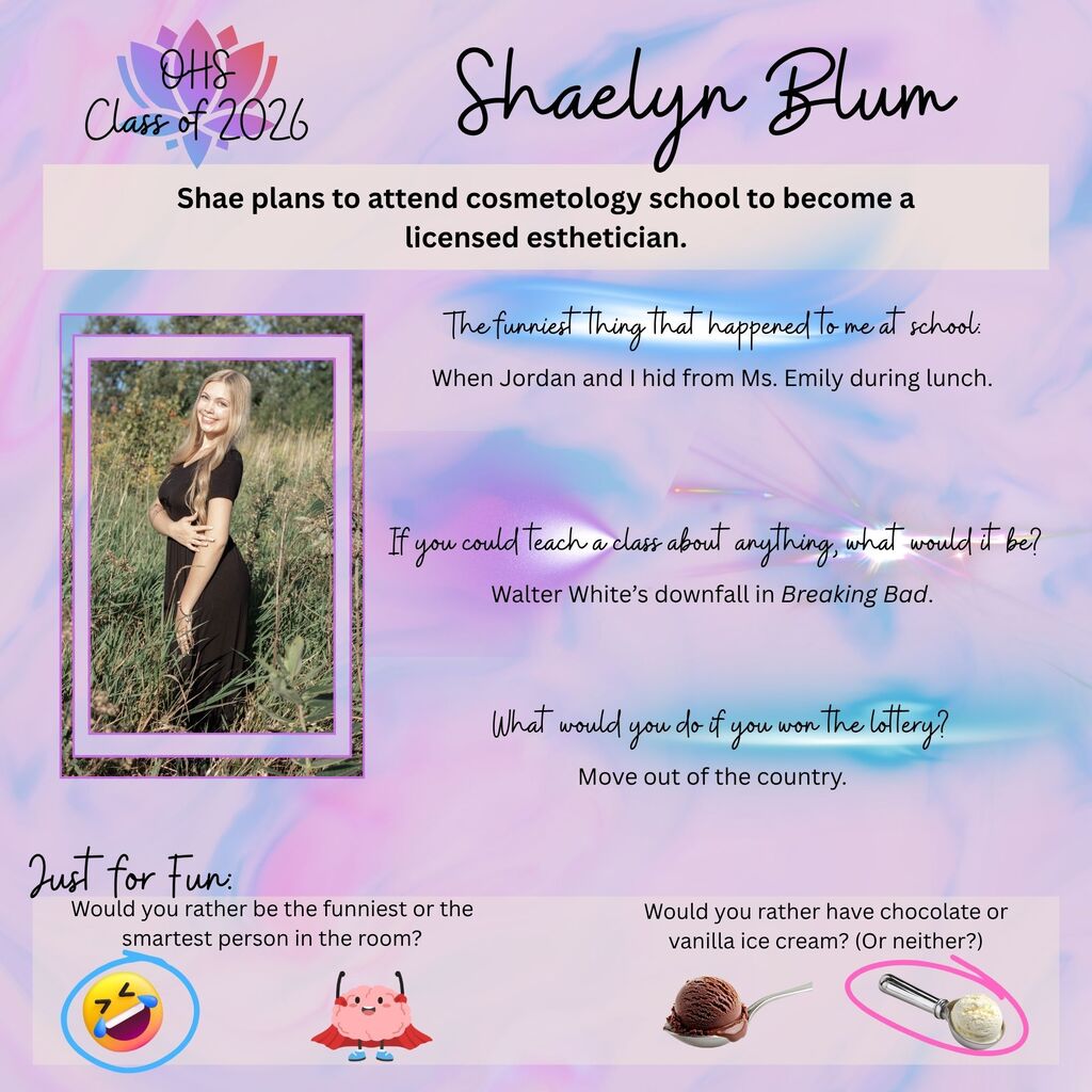 Class of 2026 Shae