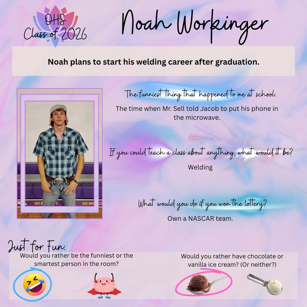 Class of 2026 Noah collage