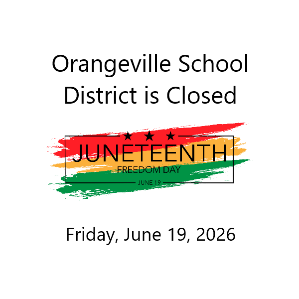 Closed for Juneteenth Friday, June 19, 2026