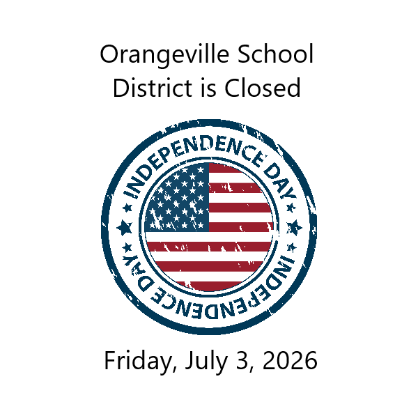 Closed for Independence Day, Friday, July 3, 2026