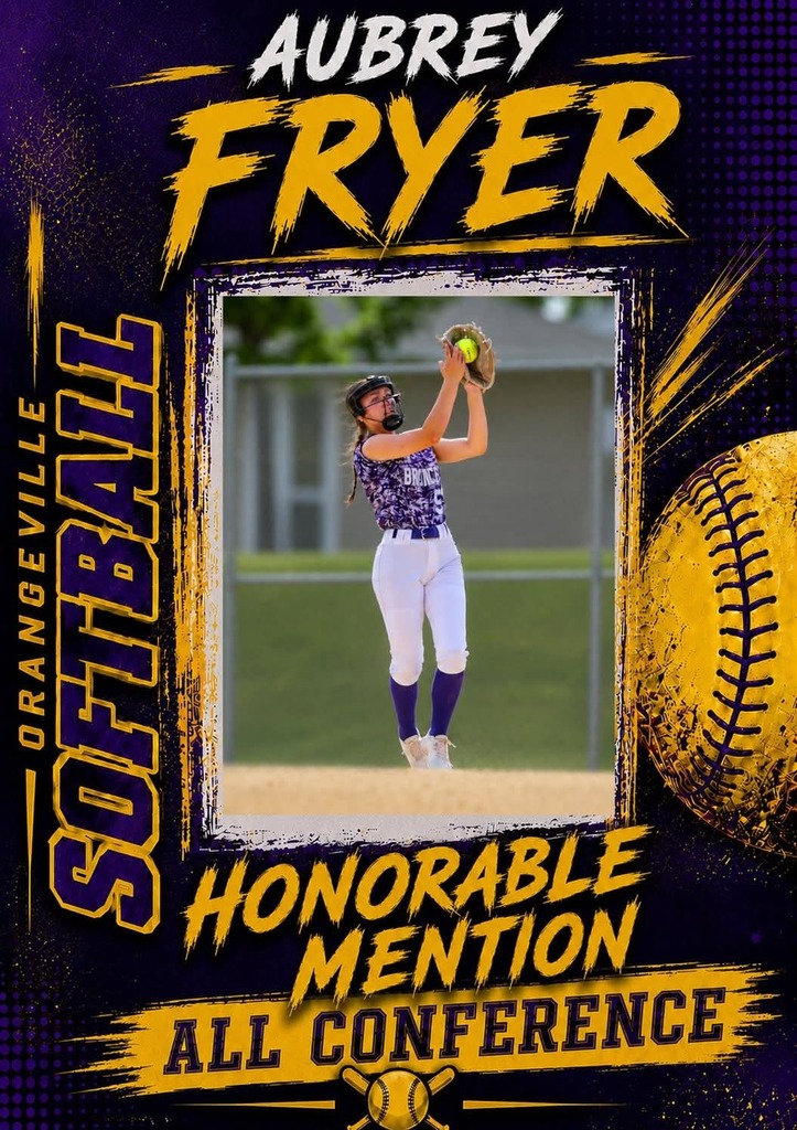 All Conference softball Aubrey F