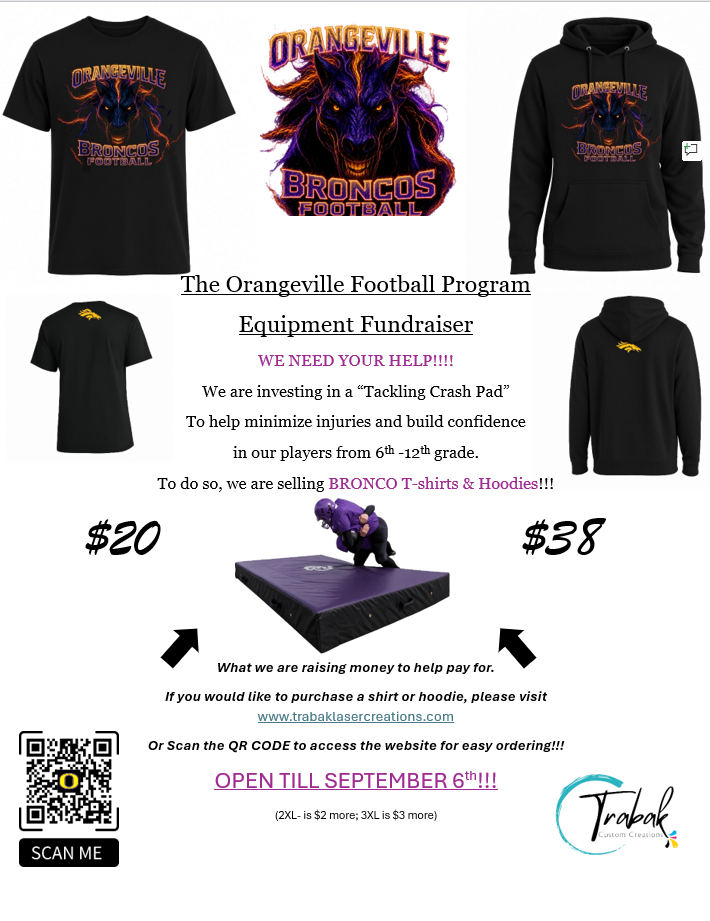 JH Football Fundraiser