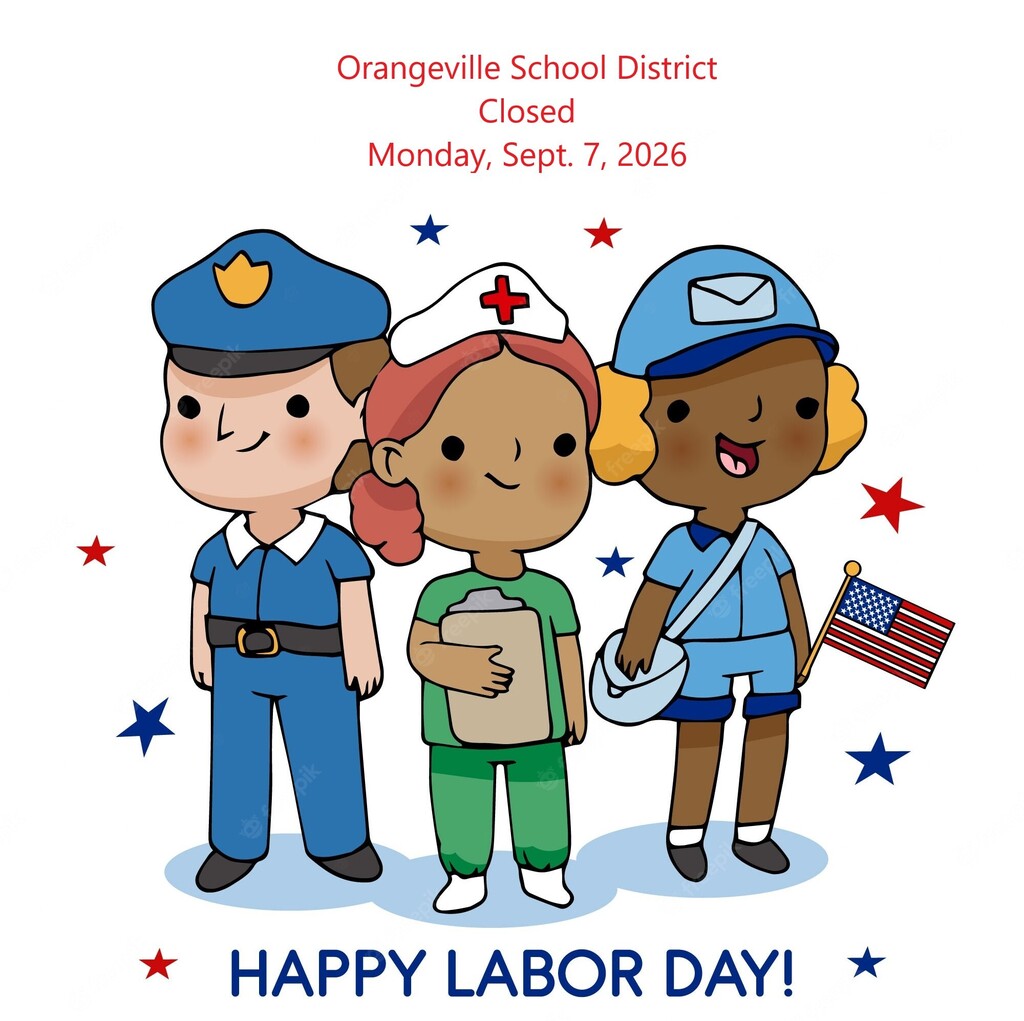 No School Labor Day September 7, 2026