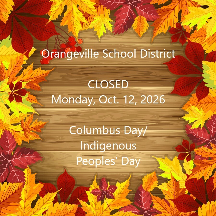 No School Columbus Day October 12, 2026