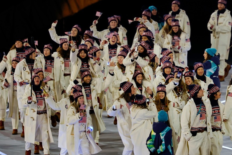 Opening Ceremony athletes