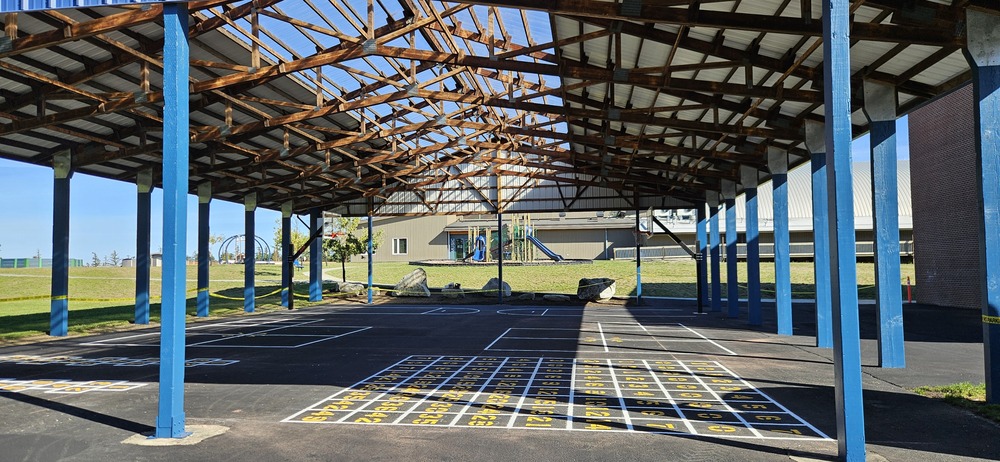 Finished Covered Playground