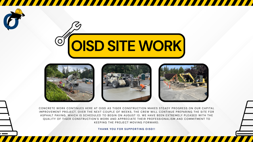 Large construction truck prepping road for new asphalt