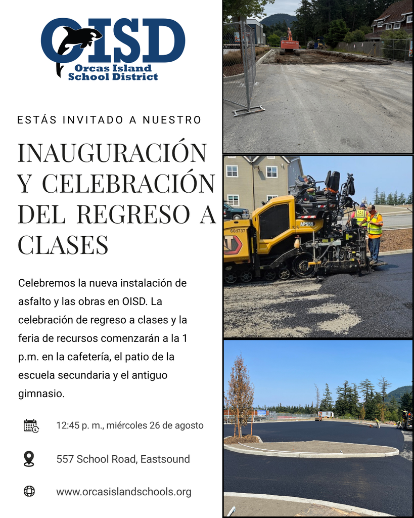 ribbon cutting ceremony flyer in spanish