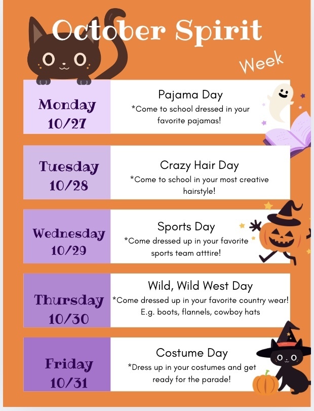 Spirit Week Elementary