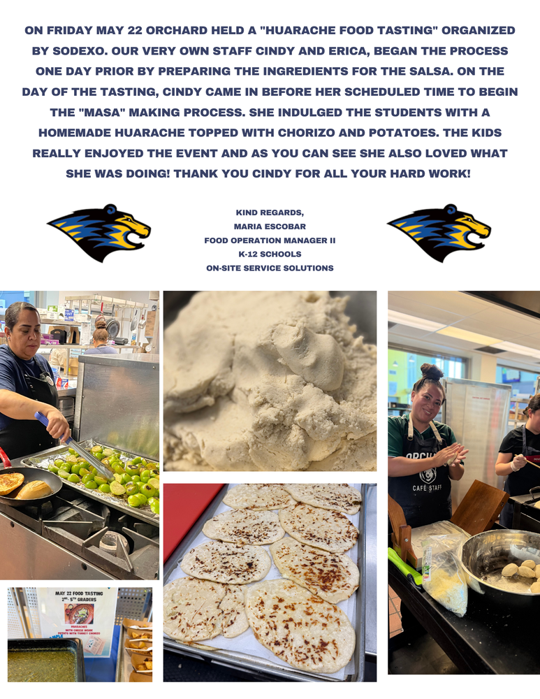 Huarache Food Tasting
