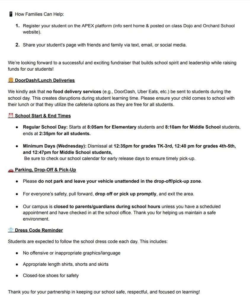 September Family Newsletter