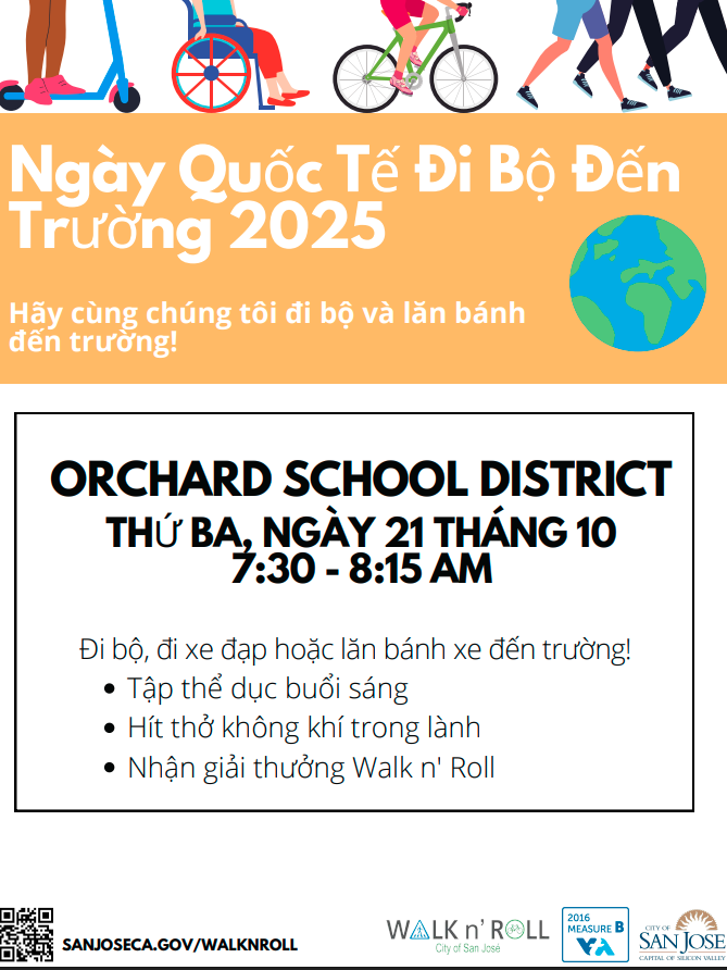 International Walk to School Day
